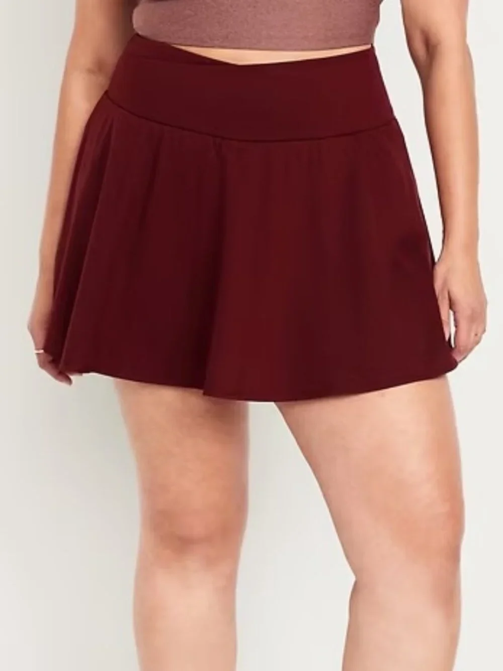 Old Navy Cloud Comfort Red Skort